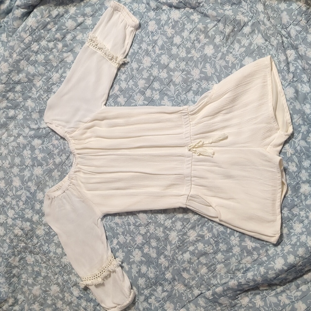 Girls‎ white romper